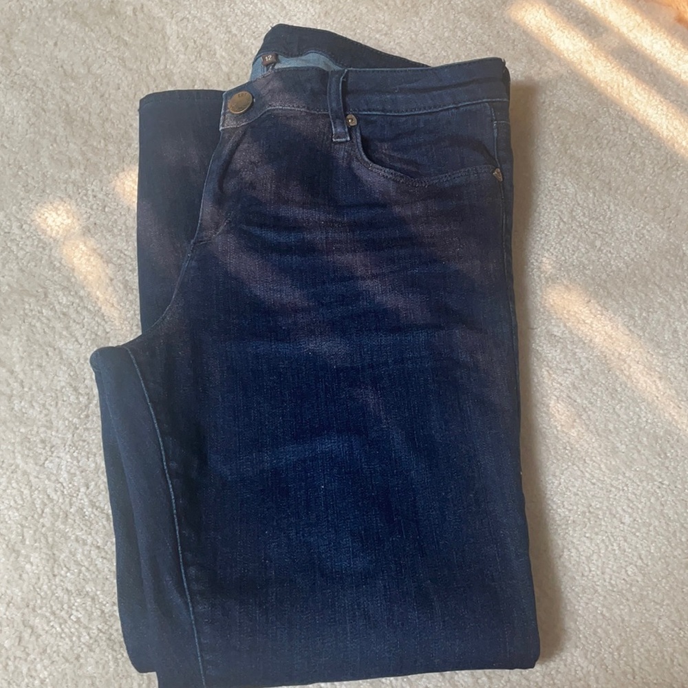 Crop skinny jeans